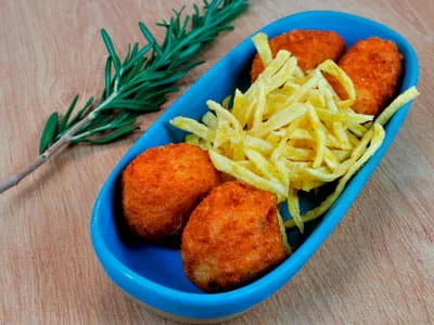 Croquetas caseras de jamón