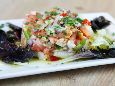 Ensalada de Bacalao templado