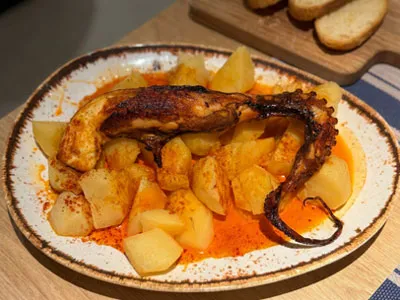Pulpo a la Brasa