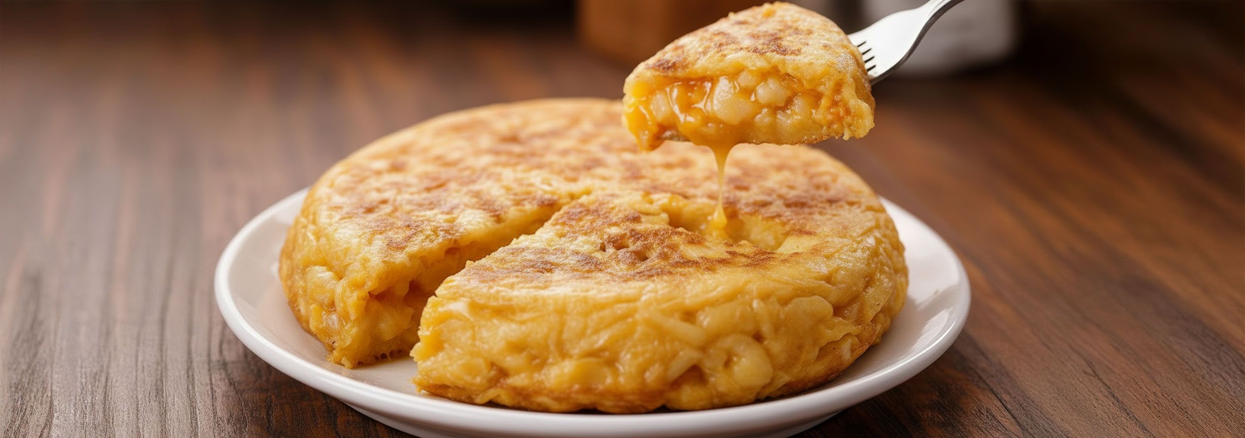 Tortilla de patatas jugosa en Madrid centro (Barrio de Salamanca)