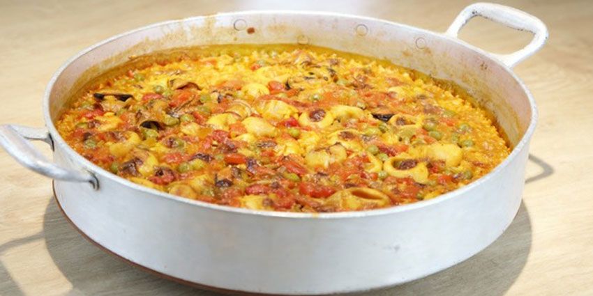 Arroz marinero en Madrid centro