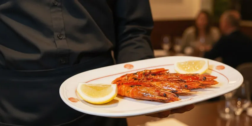Dónde comer carabineros en Madrid (Barrio de Salamanca)
