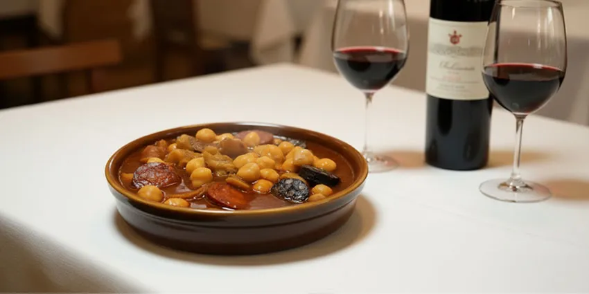 Mejores callos en Madrid: callos gallegos con garbanzos en Flor de Galicia
