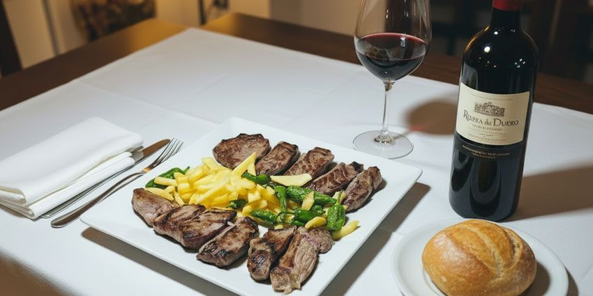 Restaurante para comer carne gallega en Madrid centro: Rubia Gallega a la parrilla en Flor de Galicia