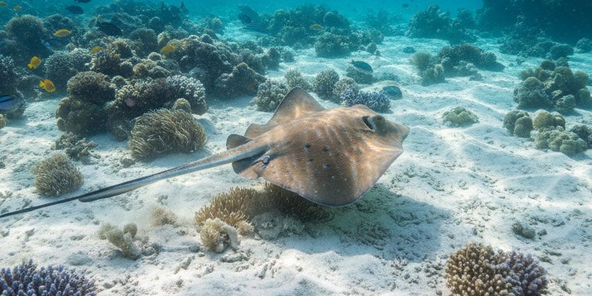 Raya considerada pescado blanco, ligera y fácil de digerir