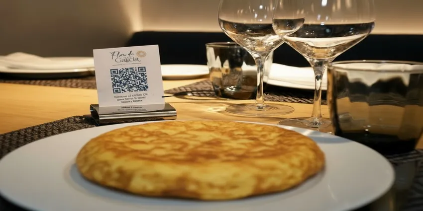 Tortilla de patatas en el Barrio de Salamanca, Madrid