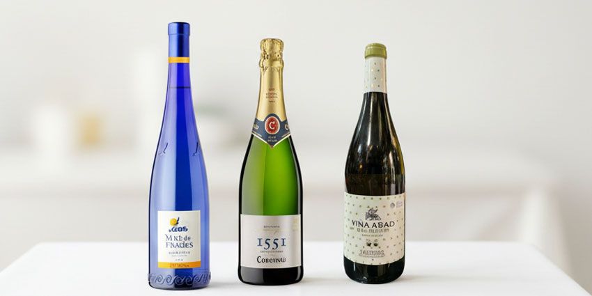 Selección de vinos blancos y espumosos para acompañar carabineros y potenciar su sabor en mesa