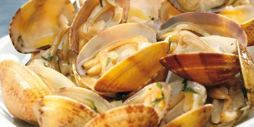 Almejas de Carril frescas en Madrid (Barrio de Salamanca)