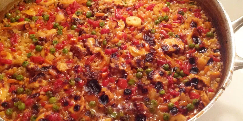 Arroz con pulpo y almejas en Madrid centro · Flor de Galicia, restaurante gallego en el Barrio de Salamanca