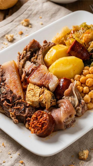 Cocido gallego tradicional en Madrid centro (Barrio de Salamanca) - Flor de Galicia