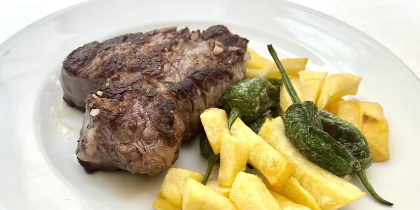 Solomillo de ternera gallega tierno en Madrid