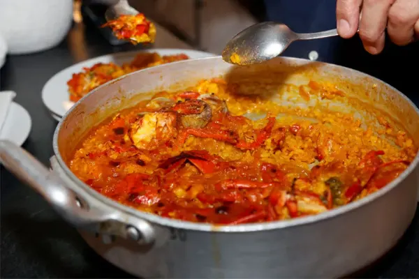 Arroz con bogavante en Flor de Galicia