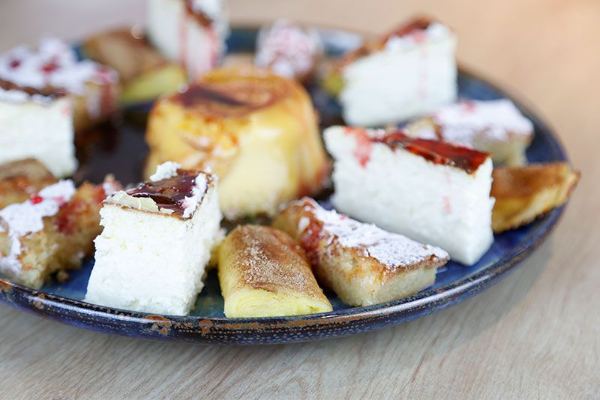 Postres caseros en Flor de Galicia