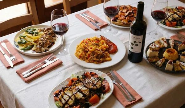 Menú del día para una comida de trabajo en Madrid, Barrio de Salamanca